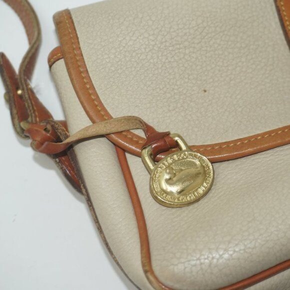 Vintage 80s Dooney Bourke Leather Crossbody Handbag - Picture 5 of 14